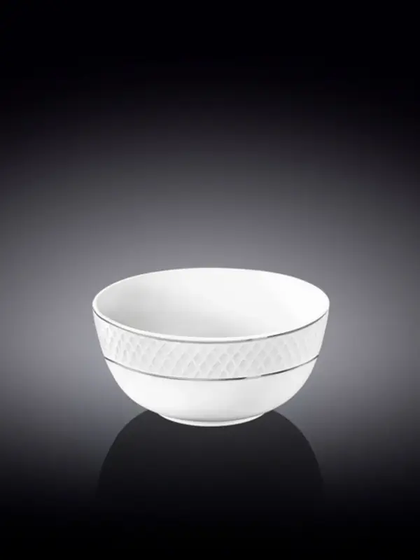 Салатник с платиной, Wilmax, Diamond, 11 см, 270 мл