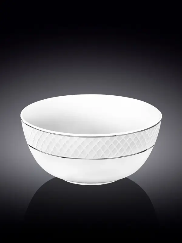 Салатник с платиной, Wilmax, Diamond, 18 см, 1300 мл