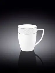 Кружка с платиной, Wilmax, Diamond, 320 мл