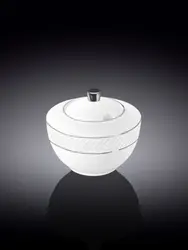 Сахарница с платиной, Wilmax, Diamond, 340 мл