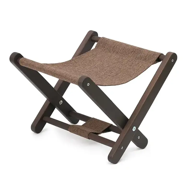 Подставка под сумку RestoTouch Wood В10, Dl, венге, коричневая рогожка