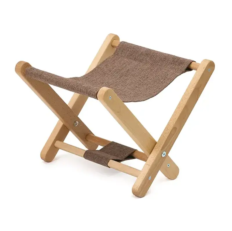 Подставка под сумку RestoTouch Wood В10, Dl, бук, коричневая рогожка