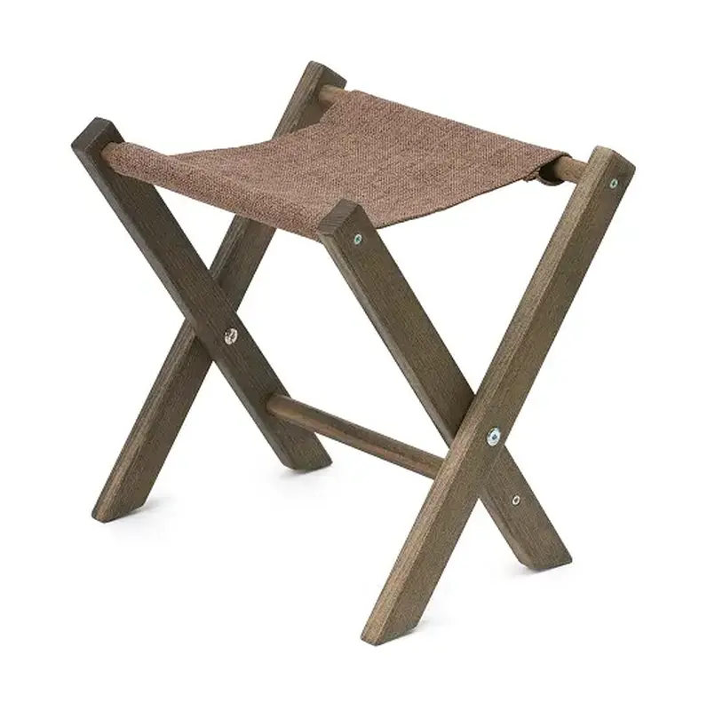 Подставка под сумку RestoTouch Wood В12, Dl, орех, коричневая рогожка