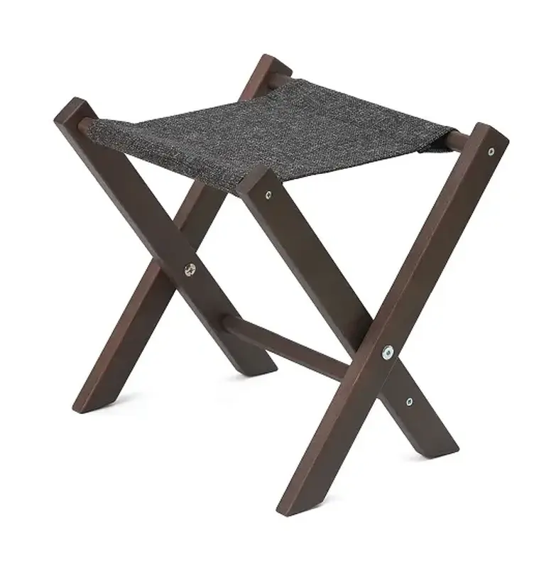 Подставка под сумку RestoTouch Wood В12, Dl, венге, черная рогожка