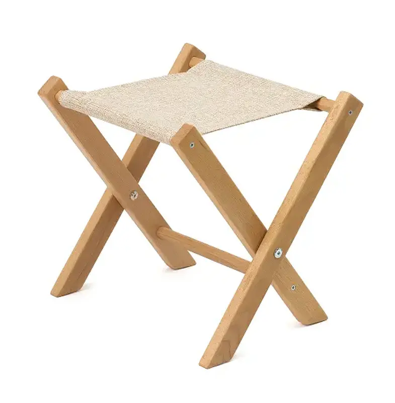 Подставка под сумку RestoTouch Wood В12, Dl, орех, бежевая рогожка