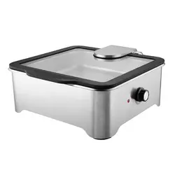 Мармит электрический SUNNEX Dry heating 5,5 л 2/3*65 с откидной крышкой