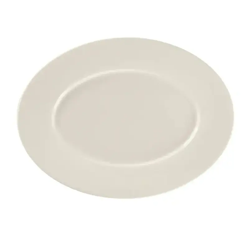 Тарелка овальная RAK Porcelain Fedra 34х25 см с бортом