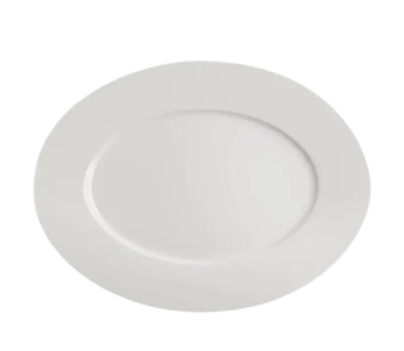 Тарелка овальная плоская RAK Porcelain Fine Dine 26x20 см