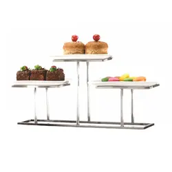 Подставка фуршетная P.L. Proff Cuisine Fresh 12.24 60*17*27 см стойка + 3 блюда