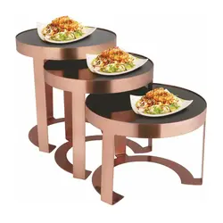 Подставка фуршетная P.L. Proff Cuisine Fresh 12.24 d 26 см h18 см стойка Copper