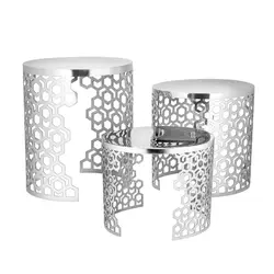 Подставка фуршетная P.L. Proff Cuisine Fresh 12.24 d 19 см h15 см стойка Honeycombs