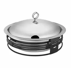 Блюдо для подачи P.L. Proff Cuisine Fresh 12.24 d 25,3 h15 см 1,3 л с крышкой