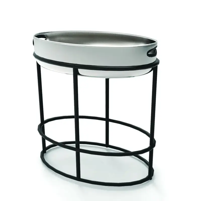 Ведро для охлаждения бутылок P.L. Proff Cuisine Fresh 12.24 на подставке 64*39*77 см