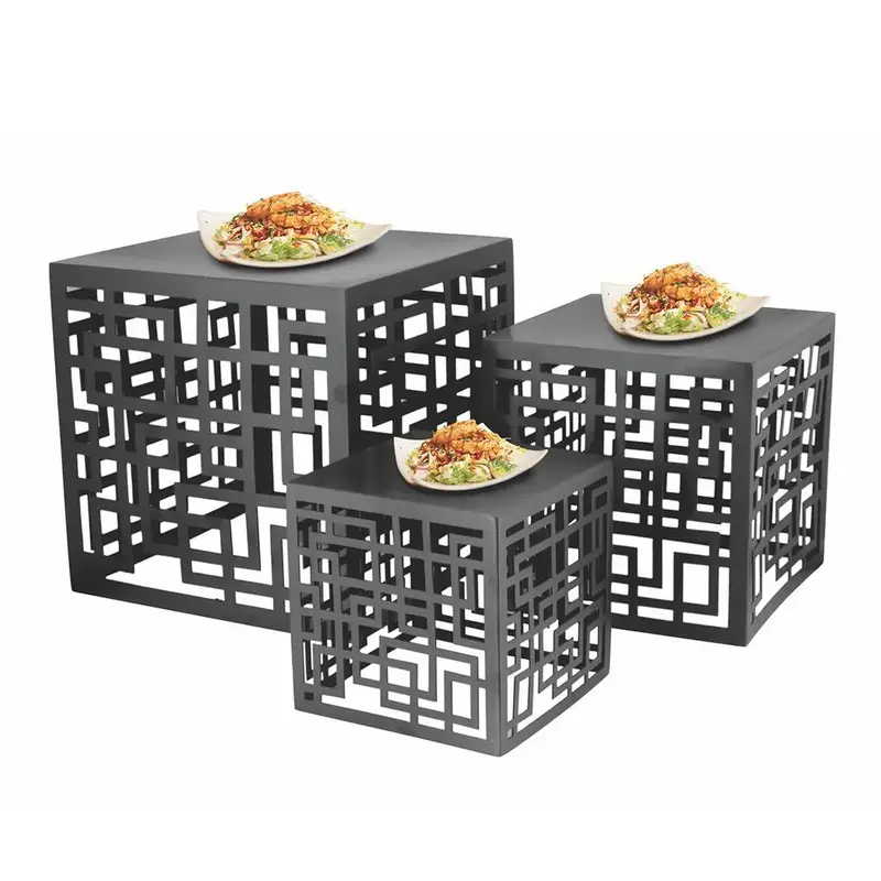 Подставка фуршетная P.L. Proff Cuisine Fresh 12.24 20*20 см h20 см стойка перфорация