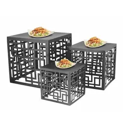 Подставка фуршетная P.L. Proff Cuisine Fresh 12.24 20*20 см h20 см стойка перфорация