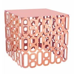 Подставка фуршетная P.L. Proff Cuisine Fresh 12.24 26*26 см h26 см стойка Copper перфорация