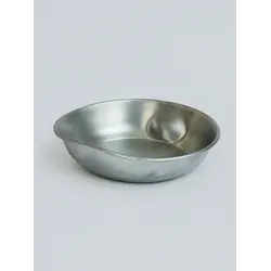 Gibco Тарелка глубокая 20 см "Арго Флекс", алюминиевая, мятая с кантом, 1000 мл