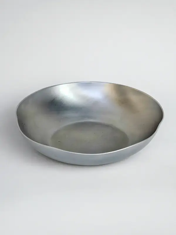 Gibco Тарелка полуглубокая 20 см "Арго Флекс", алюминиевая, с неровными краями, 1000 мл