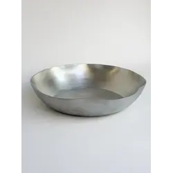 Gibco Тарелка полуглубокая 24 см "Арго Флекс", алюминиевая, с неровными краями, 1300 мл