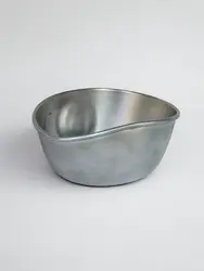 Gibco Алюминиевая чаша, 700 мл "Арго Флекс", с неровными краями, 14х7 см