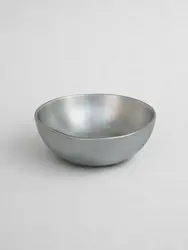 Gibco Пиала 250 мл "Арго Флекс", алюминиевая, с неровными краями, 11х3 см