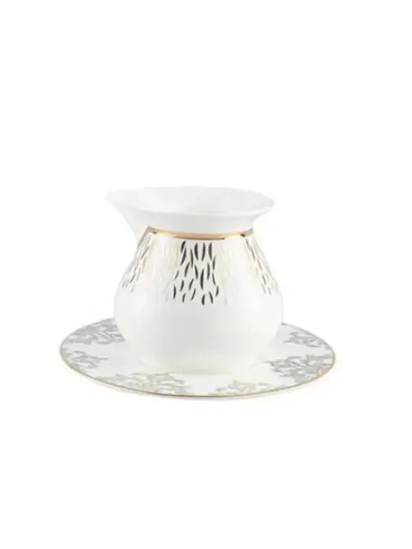 Соусник с блюдцем, Porland, Gold Sprites, 300 мл