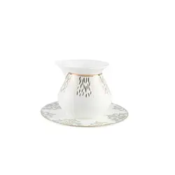 Соусник с блюдцем, Porland, Gold Sprites, 300 мл