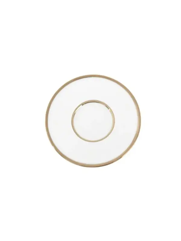 Блюдце для чашки кофейной, Porland, Gold Sprites