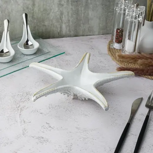 Блюдо для подачи P.L. Proff Cuisine Gray Frutti di Mare 32,5x20 см Звезда