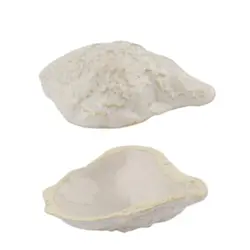 Блюдо для подачи P.L. Proff Cuisine Gray Shell Frutti di Mare 11,9*8,3 см h4,2 см 20 мл