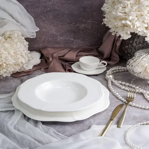 Тарелка мелкая, Casa di Fortuna, Grazia, d 21 см h 2 см