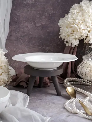 Тарелка глубокая, CASA DI FORTUNA, Grazia, d 24,5 см h 4,3 см, 280 мл