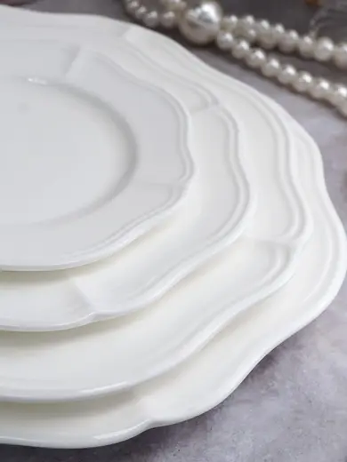 Тарелка глубокая, CASA DI FORTUNA, Grazia, d 24,5 см h 4,3 см, 280 мл