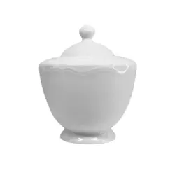 Сахарница с крышкой, Casa di Fortuna, Grazia, 350 мл, d 10,2 см h 12,5 см