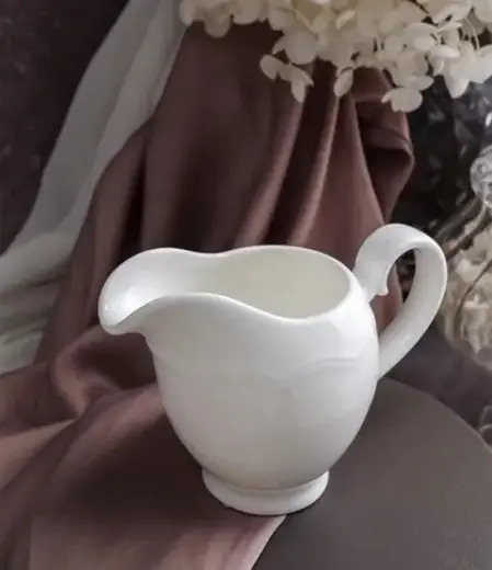 Молочник с ручкой, Casa di Fortuna, Grazia, 140 мл, 12,6x6,4 см h 9 см