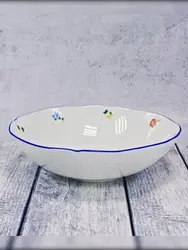 Салатник, Casa di Fortuna, Grazia с деколью Цветы, 1900 мл