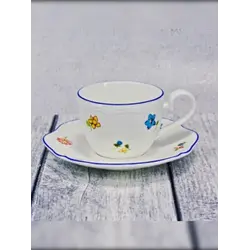 Чашка, Casa di Fortuna, Grazia с деколью Цветы, 220 мл