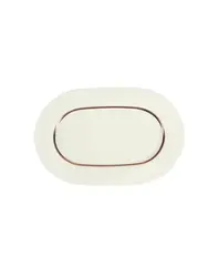 Блюдо овальное, Porland, Halo Bronze, 34 см