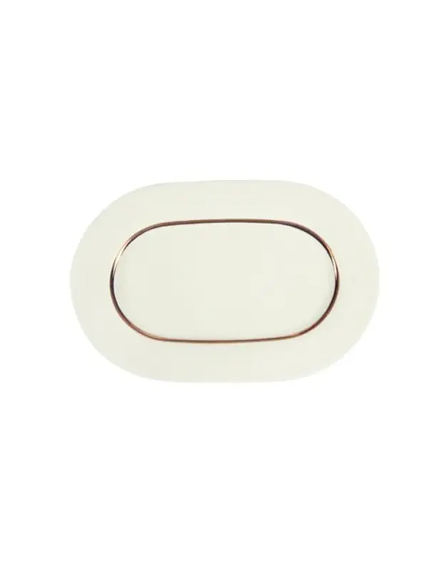 Блюдо овальное, Porland, Halo Bronze, 34 см