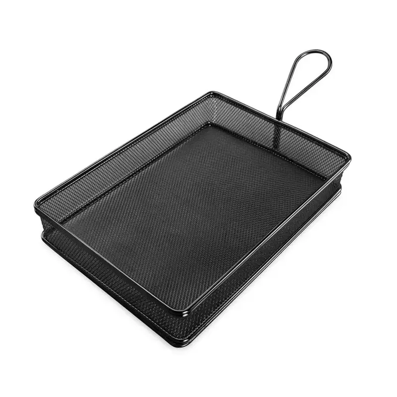 Корзинка для подачи P.L. Proff Cuisine 25,6*18*5,2 см, черная