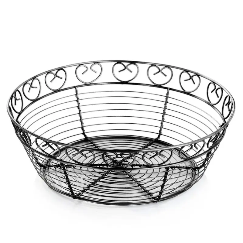 Корзинка для подачи P.L. Proff Cuisine 25*8 см черная