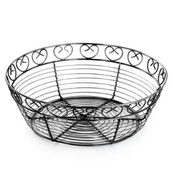 Корзинка для подачи P.L. Proff Cuisine 25*8 см черная