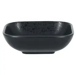 Тарелка квадратная RAK Porcelain Karbon 15см глубокая