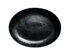 Тарелка овальная RAK Porcelain Karbon 32х23 см плоская