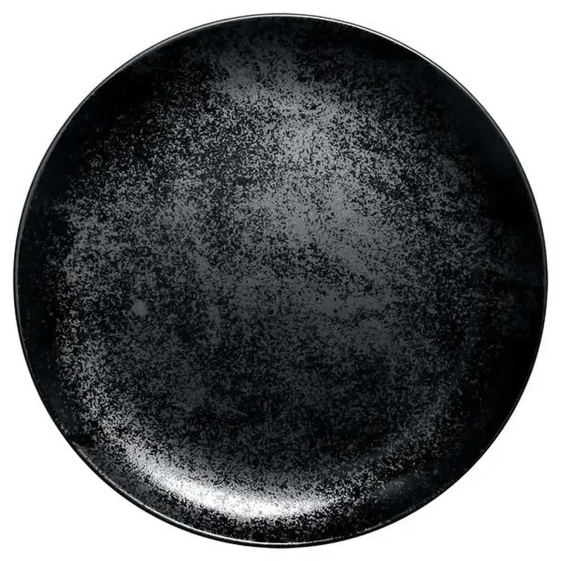Тарелка плоская RAK Porcelain Karbon d=21 см