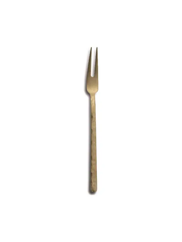 Вилка десертная с 2-мя зубцами, COMAS, Kodai 18% Vintage Gold