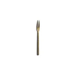 Вилка для торта, улиток, COMAS, Kodai 18% Vintage Gold, 12.5 см