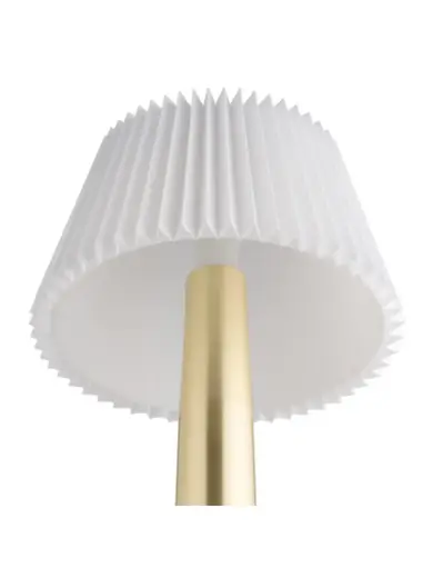 Лампа настольная, MGline, LED PINE, 13.5x26.5 см, 3 цвета, сенсорная регулировка яркости, Белый