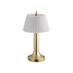 Лампа настольная, MGline, LED PINE, 13.5x26.5 см, 3 цвета, сенсорная регулировка яркости, Белый