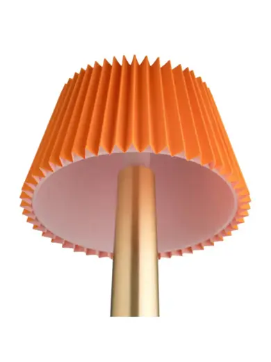 Лампа настольная, MGline, LED PINE, 13.5x26.5 см, 3 цвета, сенсорная регулировка яркости, Оранжевый